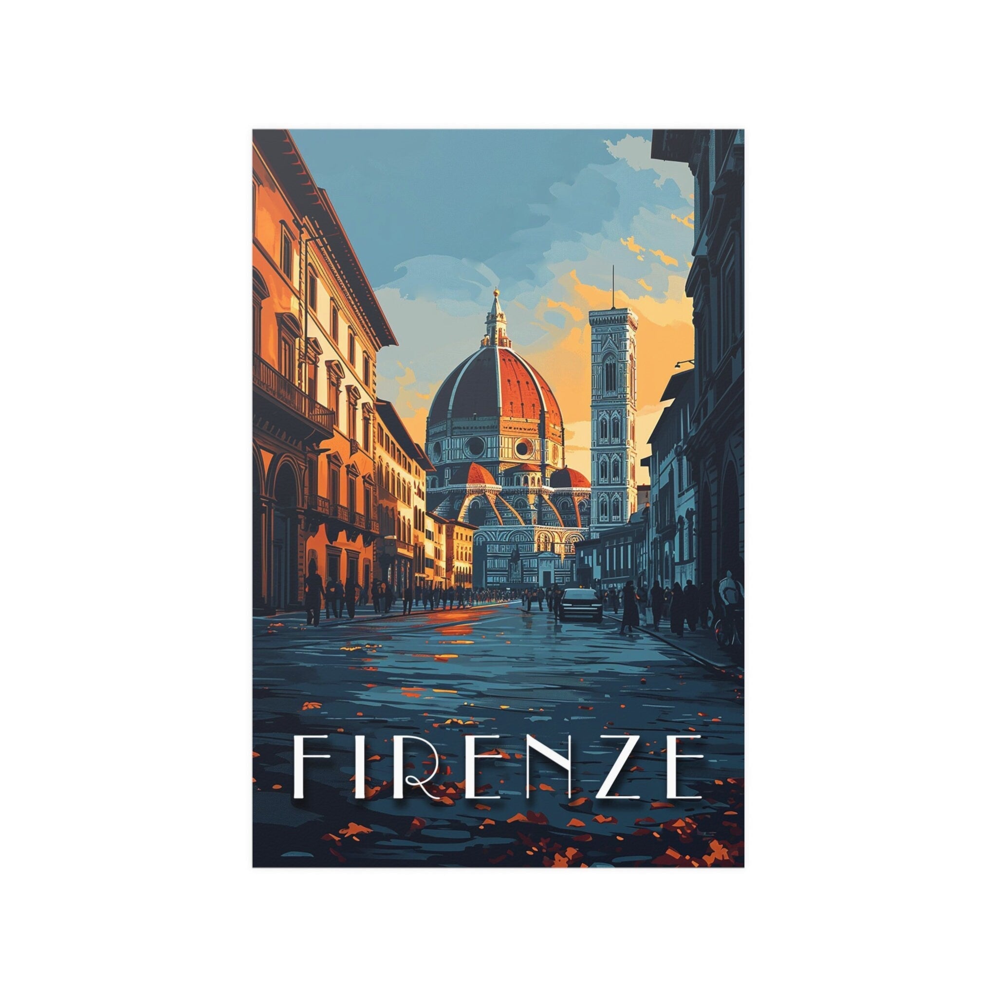 Florence Il Duomo Travel Print - Vacation Art Boutique