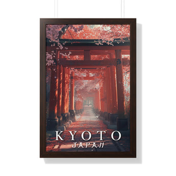 Fushimi Inari Torii Gates Travel Print - Vacation Art Boutique