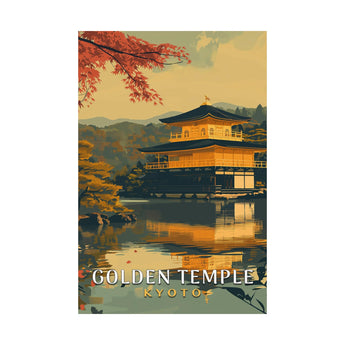 Golden Temple Travel Print - Vacation Art Boutique