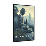 Hong Kong Big Buddha Travel Print - Vacation Art Boutique