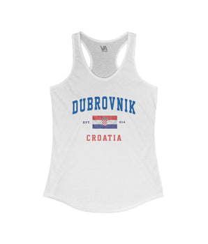 Hvar, Croatia Women's Racerback Tank - Vacation Art Boutique
