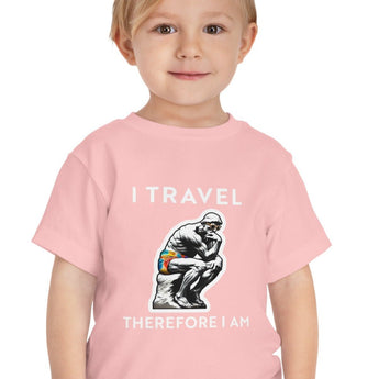 I Travel Therefore I Am Unisex Tee - Vacation Art Boutique