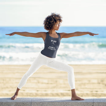 If Lost Return to Madeira Women's Racerback Tank - Vacation Art Boutique