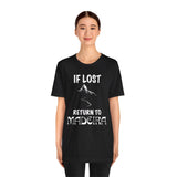 If Lost Return to Maderia Vacation Tee - Vacation Art Boutique