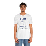 If Lost Return to Maderia Vacation Tee - Vacation Art Boutique