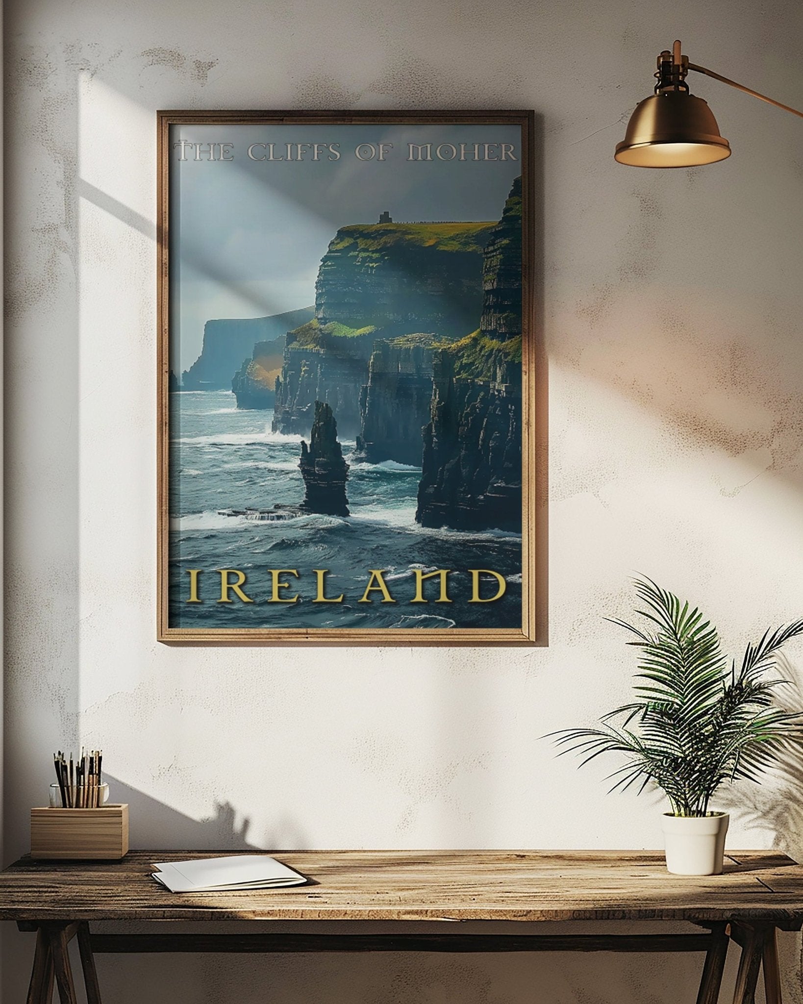 Ireland Cliffs of Moher Travel Print - Vacation Art Boutique