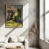 Ireland Ring of Kerry Ballycarbery Castle Travel Print - Vacation Art Boutique