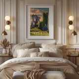 Ireland Ring of Kerry Ballycarbery Castle Travel Print - Vacation Art Boutique