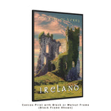 Ireland Ring of Kerry Ballycarbery Castle Travel Print - Vacation Art Boutique