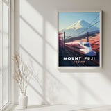 Japan Mount Fuji Travel Print - Vacation Art Boutique