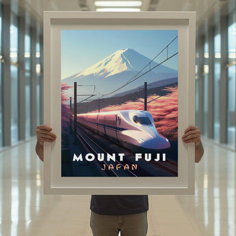 Japan Mount Fuji Travel Print - Vacation Art Boutique