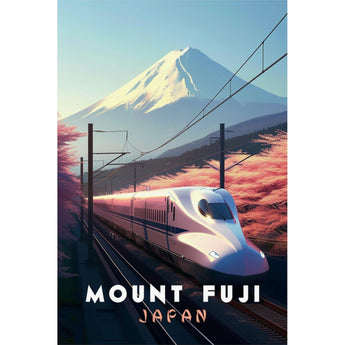 Japan Mount Fuji Travel Print - Vacation Art Boutique