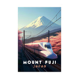 Japan Mount Fuji Travel Print - Vacation Art Boutique