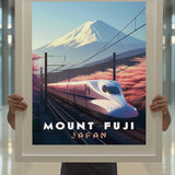 Japan Mount Fuji Travel Print - Vacation Art Boutique