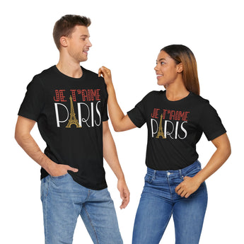 Je T'aime Paris Tee - Vacation Art Boutique