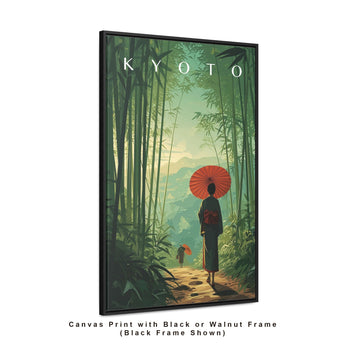 Kyoto Bamboo Grove Travel Print - Vacation Art Boutique