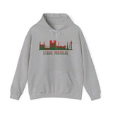 Lisbon Silhouette Skyline Unisex Hoodie - Vacation Art Boutique