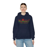 Lisbon Silhouette Skyline Unisex Hoodie - Vacation Art Boutique