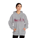 London Silhouette Skyline Unisex Hoodie - Vacation Art Boutique