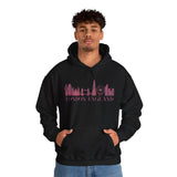 London Silhouette Skyline Unisex Hoodie - Vacation Art Boutique