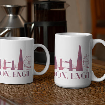 London Skyline Coffee Mug - Vacation Art Boutique