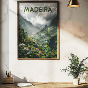 Madeira Travel Print - Vacation Art Boutique