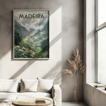 Madeira Travel Print - Vacation Art Boutique