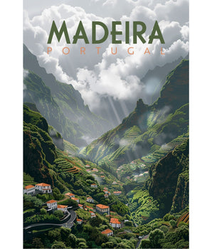 Madeira Travel Print - Vacation Art Boutique