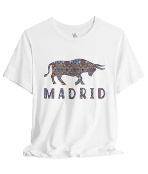 Madrid Bull Graphic Tee - Vacation Art Boutique