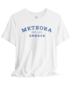 Meteora Greece Vacation Tee Shirt - Vacation Art Boutique
