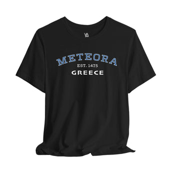 Meteora Greece Vacation Tee Shirt - Vacation Art Boutique