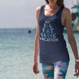 My Big Fat Greek Vacation Unisex Jersey Tank - Vacation Art Boutique