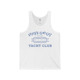 Mykonos Yacht Club Unisex Jersey Tank - Vacation Art Boutique