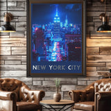 New York Empire State Building Travel Print - Vacation Art Boutique