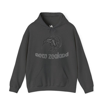 New Zealand Graphic Print Travel Hoodie - Vacation Art Boutique