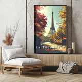 Paris Eiffel Tower Travel Travel Print - Vacation Art Boutique