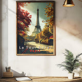 Paris Eiffel Tower Travel Travel Print - Vacation Art Boutique