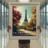 Paris Eiffel Tower Travel Travel Print - Vacation Art Boutique