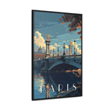 Paris Pont Alexandre III Travel Print - Vacation Art Boutique