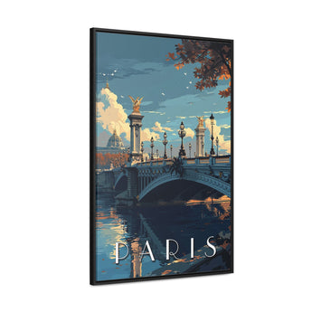 Paris Pont Alexandre III Travel Print - Vacation Art Boutique