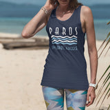 Paros Cyclades, Greece Unisex Jersey Tank - Vacation Art Boutique