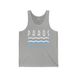 Paros Cyclades, Greece Unisex Jersey Tank - Vacation Art Boutique