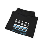 Paros Graphic Hoodie - Unisex Travel Sweatshirt for a Stylish Look - Vacation Art Boutique