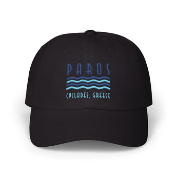 Paros Greece Dad Cap - Vacation Art Boutique