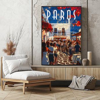 Paros Travel Print - Vacation Art Boutique