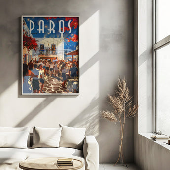 Paros Travel Print - Vacation Art Boutique