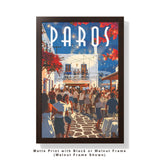 Paros Travel Print - Vacation Art Boutique