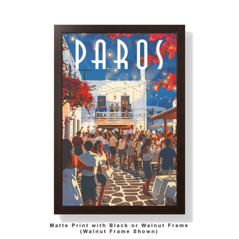 Paros Travel Print - Vacation Art Boutique