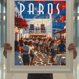 Paros Travel Print - Vacation Art Boutique