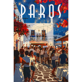 Paros Travel Print - Vacation Art Boutique
